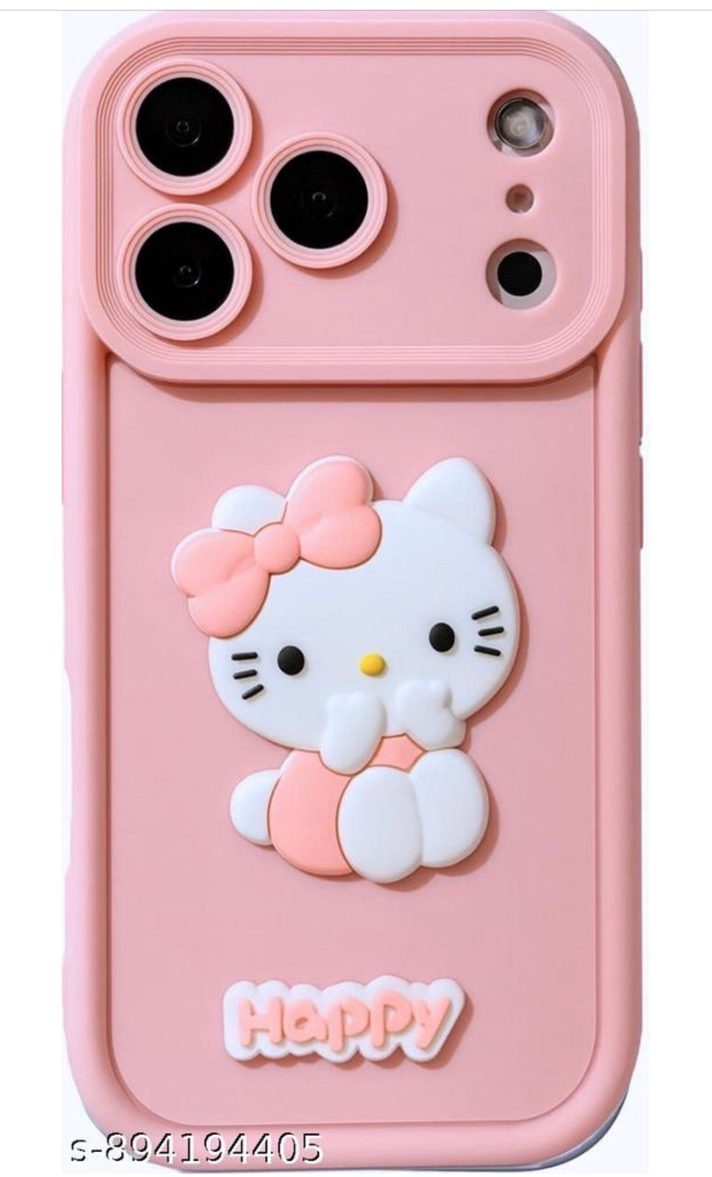 Happy Kitty 3D Case for iPhone 17 Pro Max