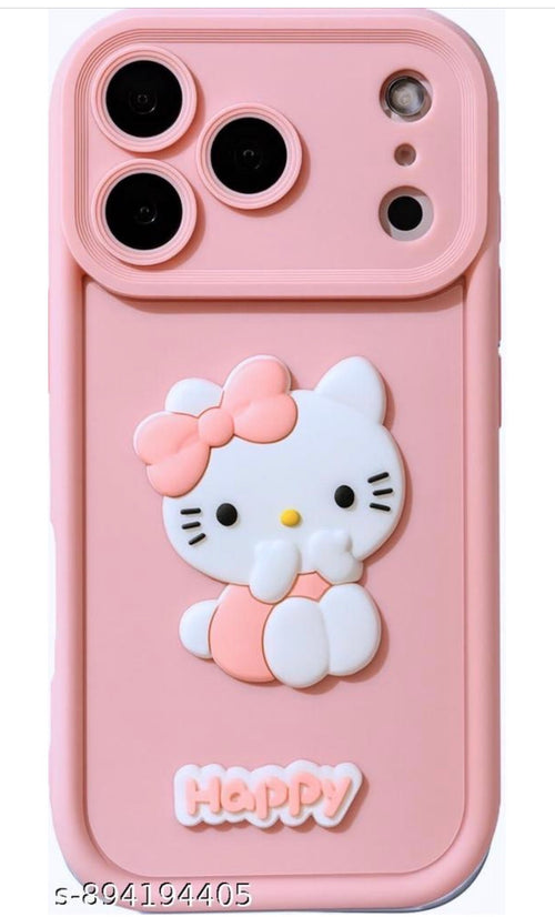 Happy Kitty 3D Case for iPhone 17 Pro Max