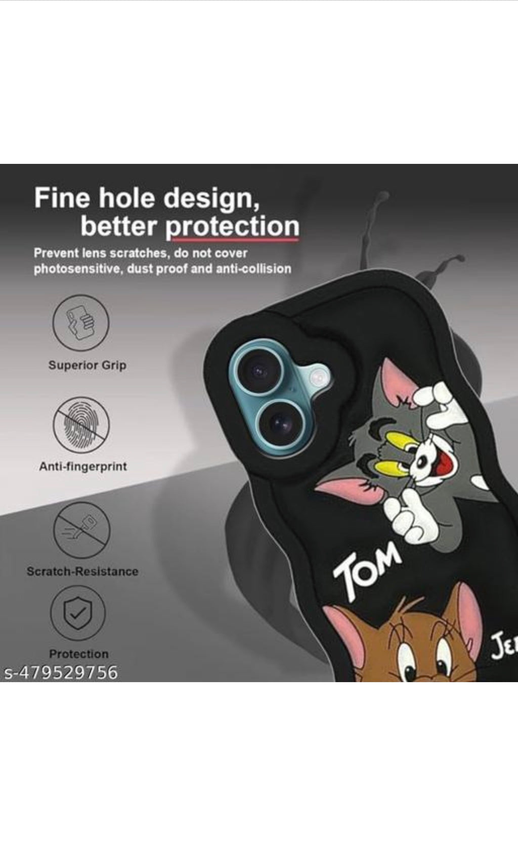 Iphone 16 Tom & Jerry Phone case